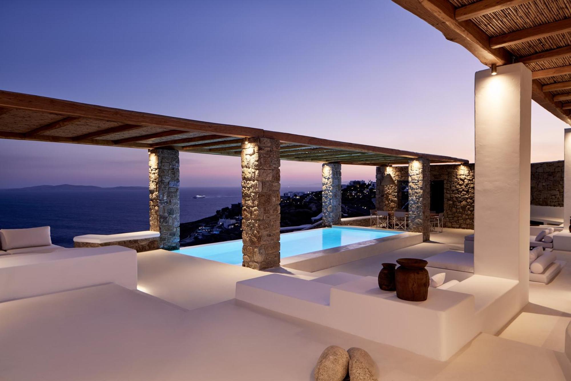 Villa La Piscine Mykonos Houlakia  Exteriér fotografie